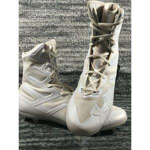 Under Armour Highlight MC Football cleats White Mens size 13